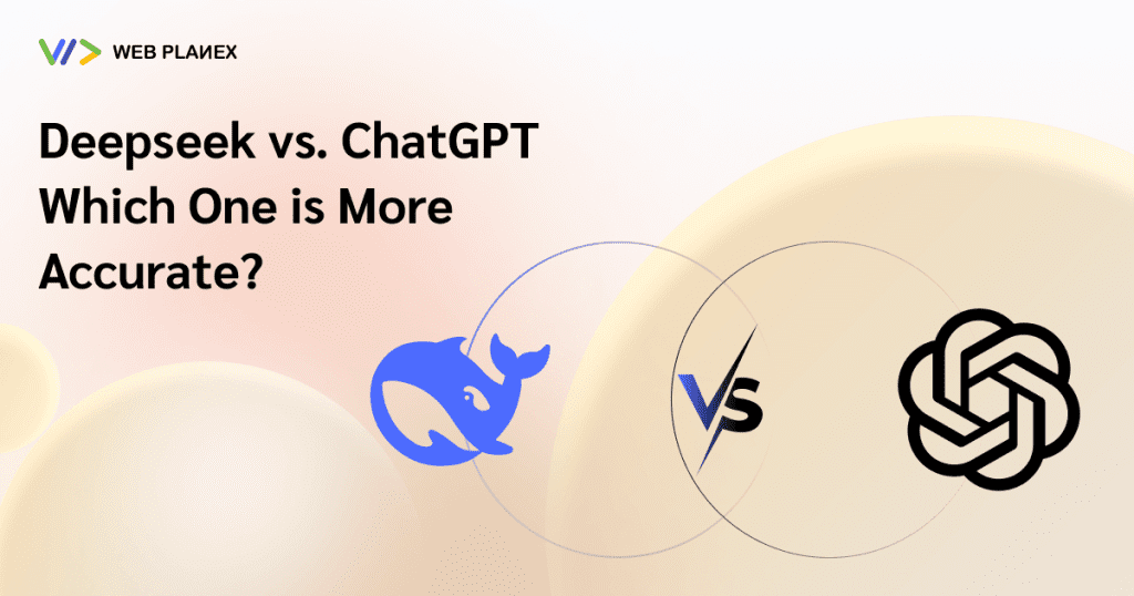 Deepseek vs. ChatGPT AI comparison for accuracy and performance